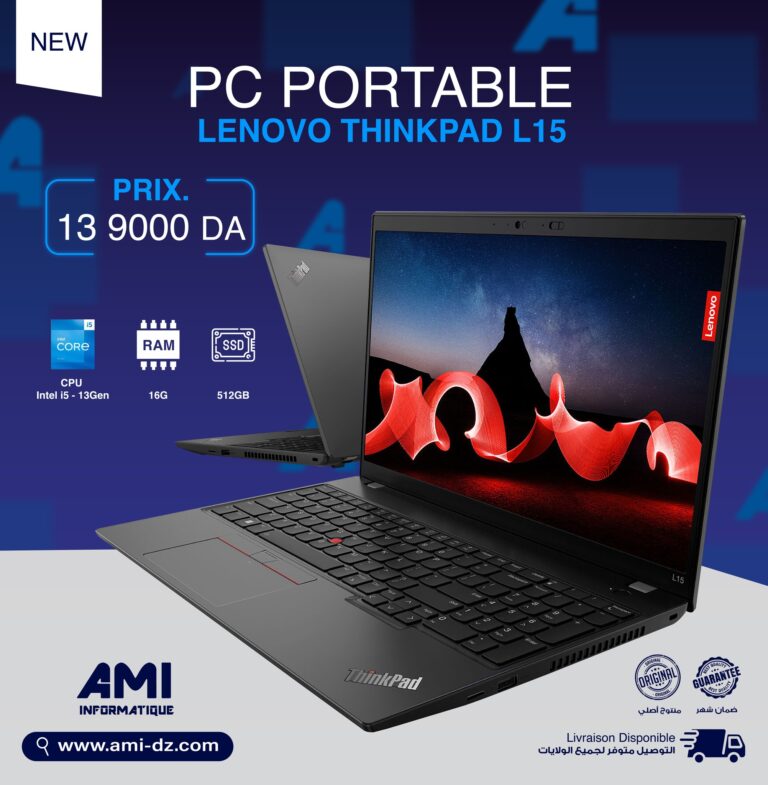 PC PORTABLE Lenovo ThinkPad L15