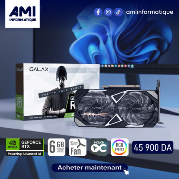 GALAX RTX 3050 EX 1-CLICK OC 6G