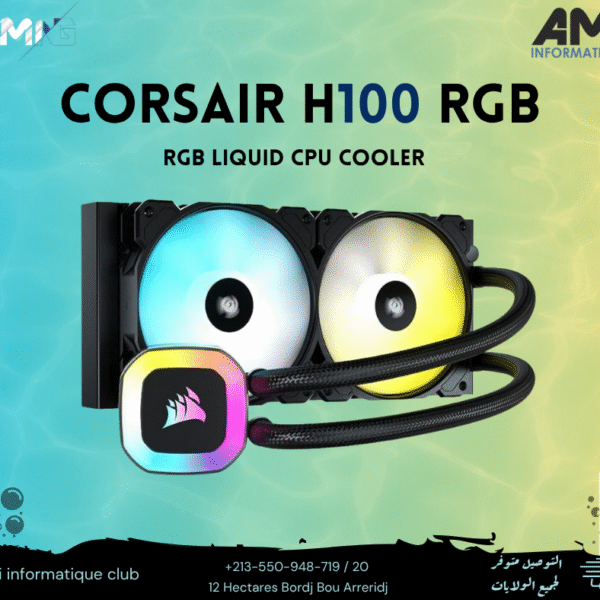 CORSAIR H100 RGB 240 MM