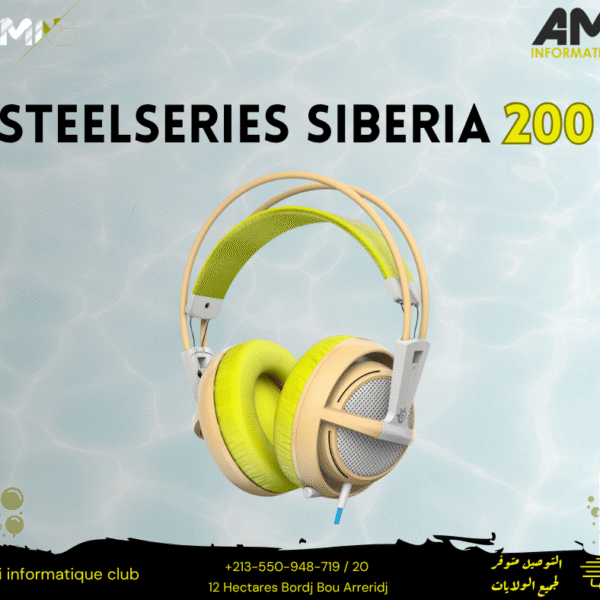 CASQUE STEELSERIES SIBERIA 200 GAIA GREEN