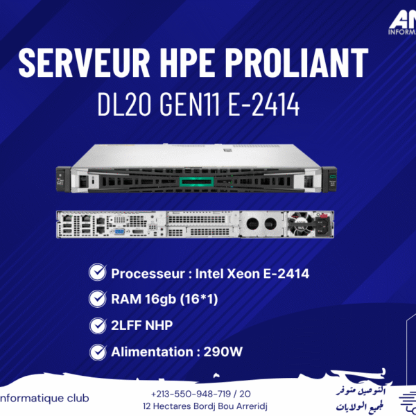 HPE PROLIANT DL20 GEN11 E‑2414