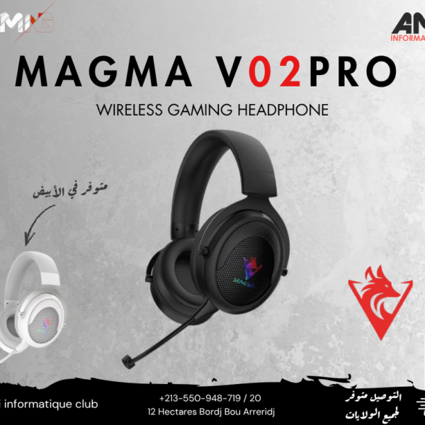 CASQUE SANS FIL MAGMA V02 PRO
