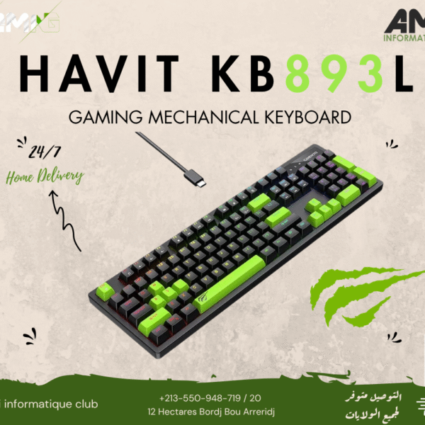 HAVIT GAMENOTE KB893L