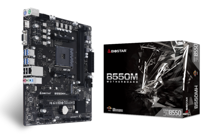 AMD SOCKET AM4 B550 BIOSTAR B550MT MICRO ATX