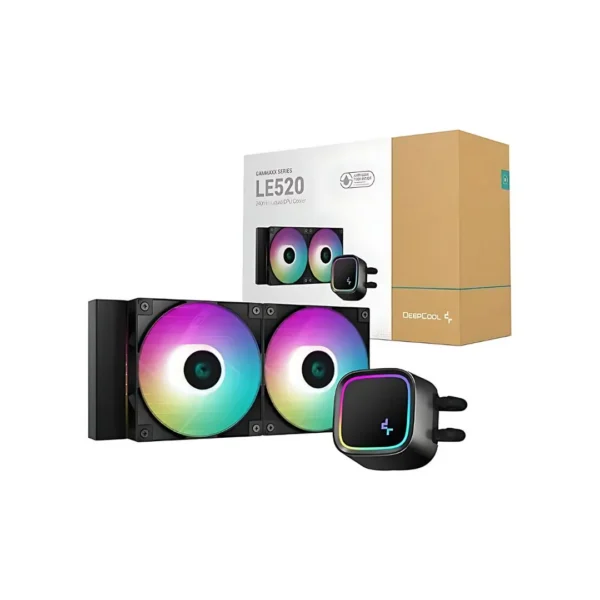 WATERCOOLING DEEPCOOL LE520 ARGB BLACK AM4/AM5/INTEL