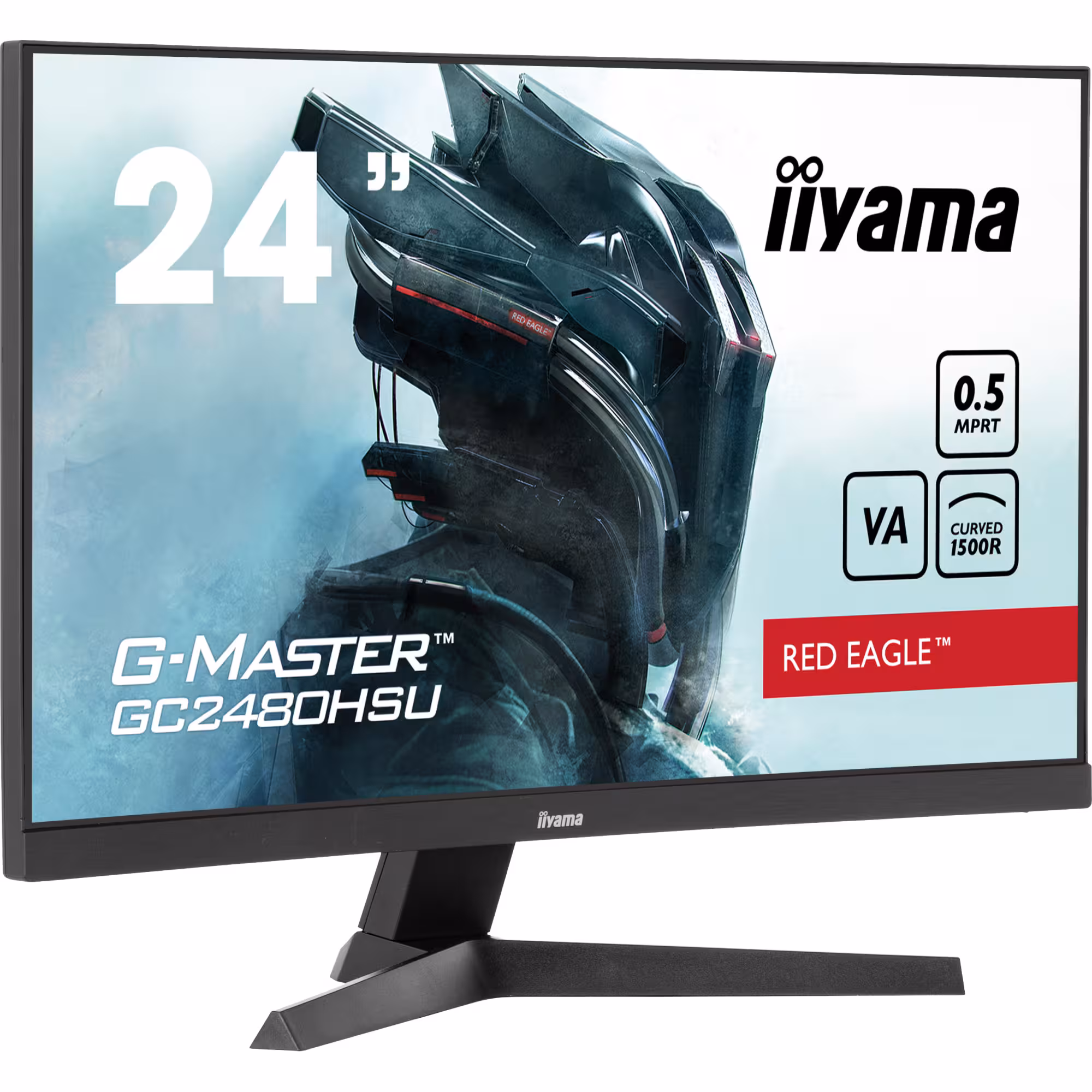 ECRAN iiyama G-MASTER GC2480HSU/ CURVED/ FHD 180HZ / 0.5ms / VA /