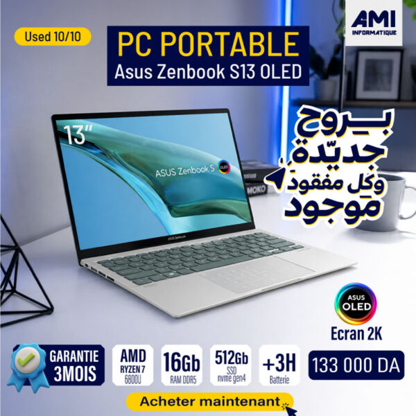 PC PORTABLE Asus Zenbook S13 OLED