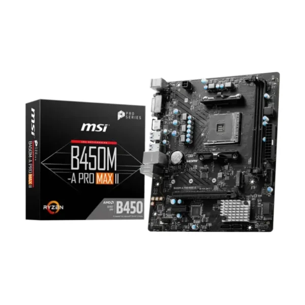 MSI B450M-A Pro Max II DDR4 (avec config)