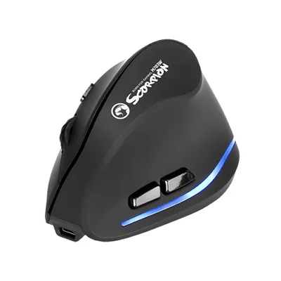 Souris vertical ergonomique Gaming sans fil rechargeable 2400 DPI – 6 boutons Marvo – Image 4