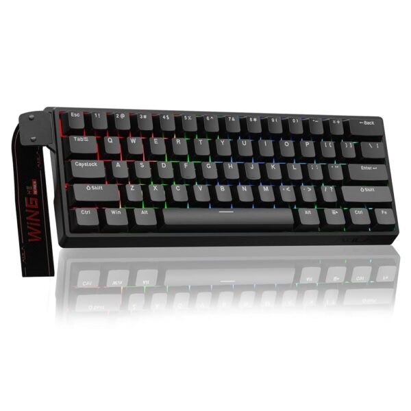 keyboard Gaming AULA WIN60 8k Magnetic Switch BLACK