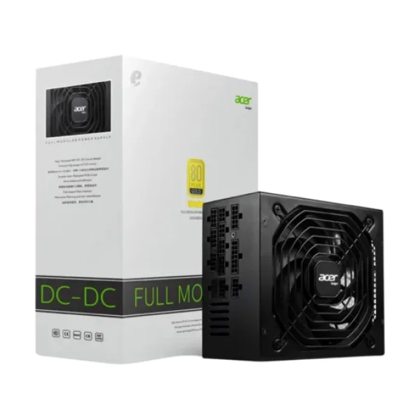 PSU Acer 1000W 80PLUS Gold Full modulaire AC1000 Black