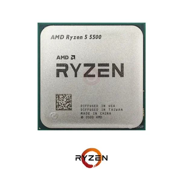CPU AMD RYZEN 5 5500 AVEC VENTILO -AVEC CONFIG-