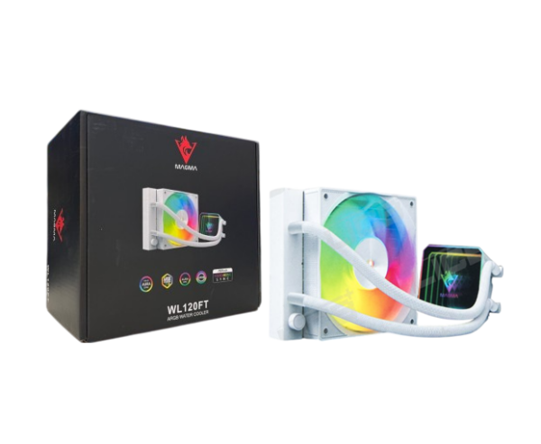 WATERCOOLING MAGMA WL120FT ARGB WHITE