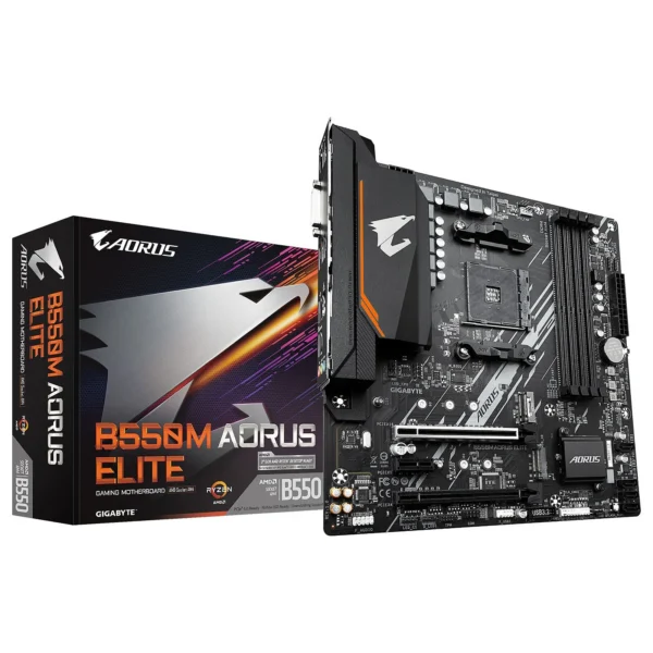 CARTE MERE GIGABYTE B550M AORUS ELITE AM4 DDR4-AVEC CONFIG-