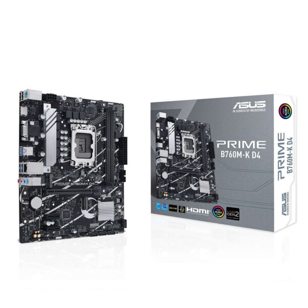 CARTE MERE ASUS PRIME B760M-K DDR4-AVEC CONFIG-