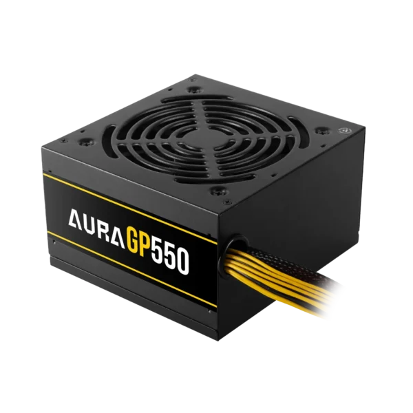 GAMDIAS AURA GP550 – ALIMENTATION 550W – ULTRA SILENCIEUSE – ATX STANDARD – HIGH EFFICIENCY – BLACK