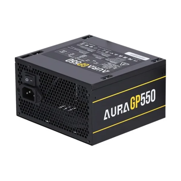 PSU Gamdias 550W – Aura GP550 – Ultra silencieuse – ATX Standard – High Efficiency – Black