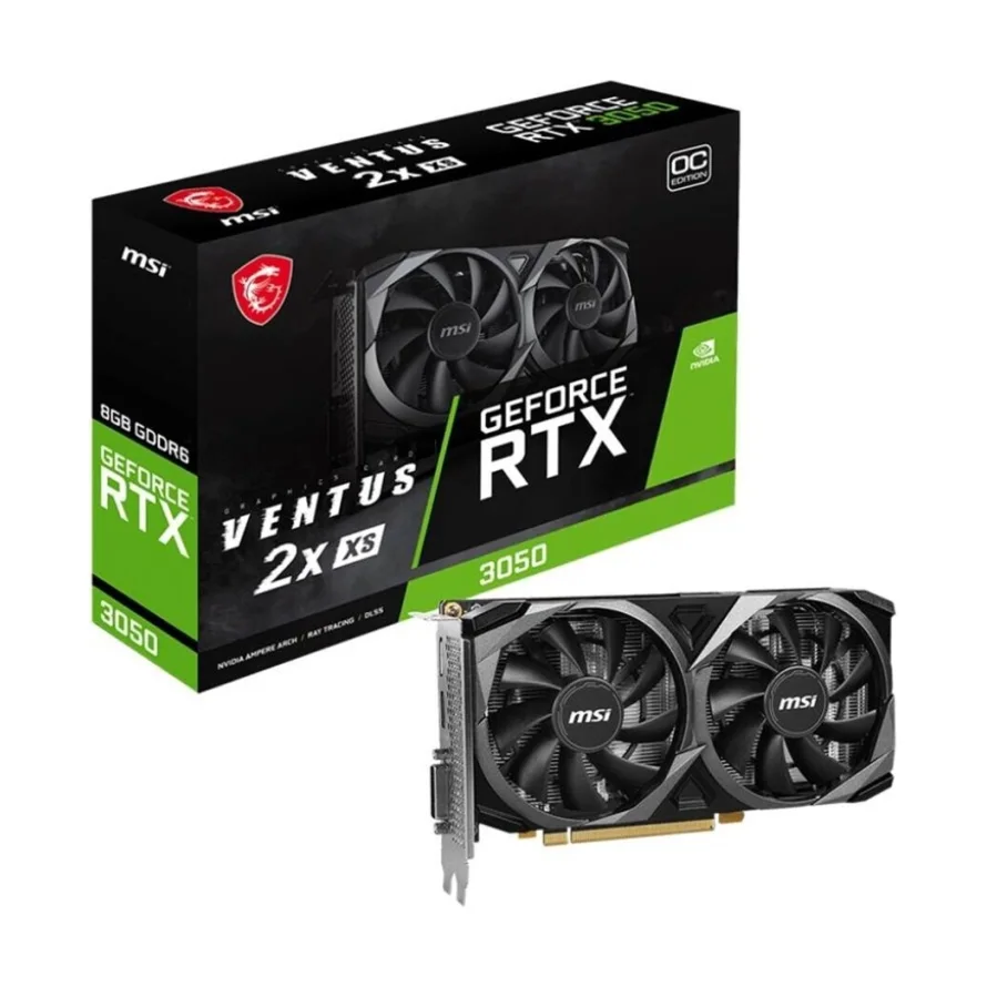 MSI RTX 3050 Ventus 2x XS 8GB OC (avec config)