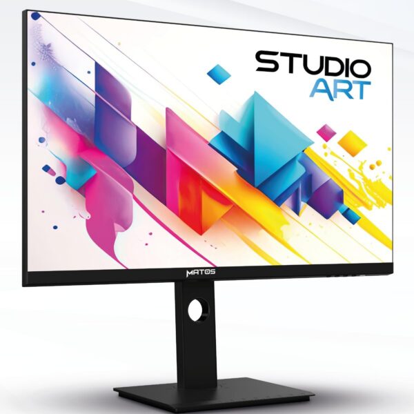 PC Monitor MATOS StudioART SA02 27" - 4K UHD, 60Hz, IPS, HDR400, Pivot, Speakers