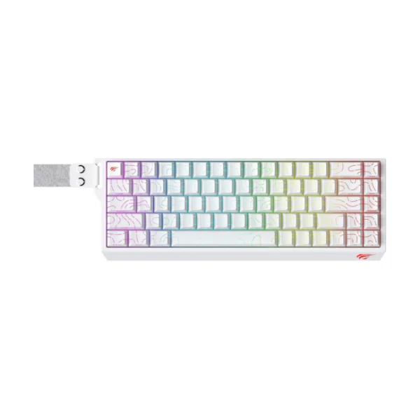 Havit KB922L Mechanical Gaming Keyboard – RGB Backlit, Red Switches, 68 Keys