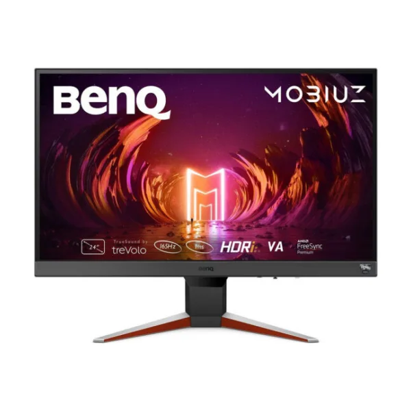 BenQ Mobiuz EX240N Monitor 23.8" – Full HD 1080p – 165Hz – VA – 1ms – HDRi – FreeSync Premium – HDMI / Display Port – Speakers