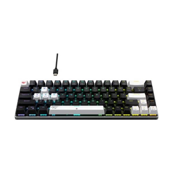 Havit KB906L Mechanical Gaming Keyboard – RGB Backlight Magnetic Switches, 68 Keys