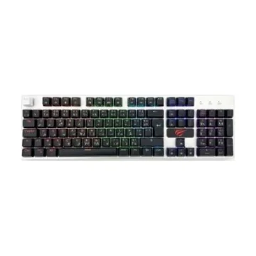 Havit KB12L Pro Mechanical Gaming Keyboard – RGB Backlit, Blue Switch, 105 Keys