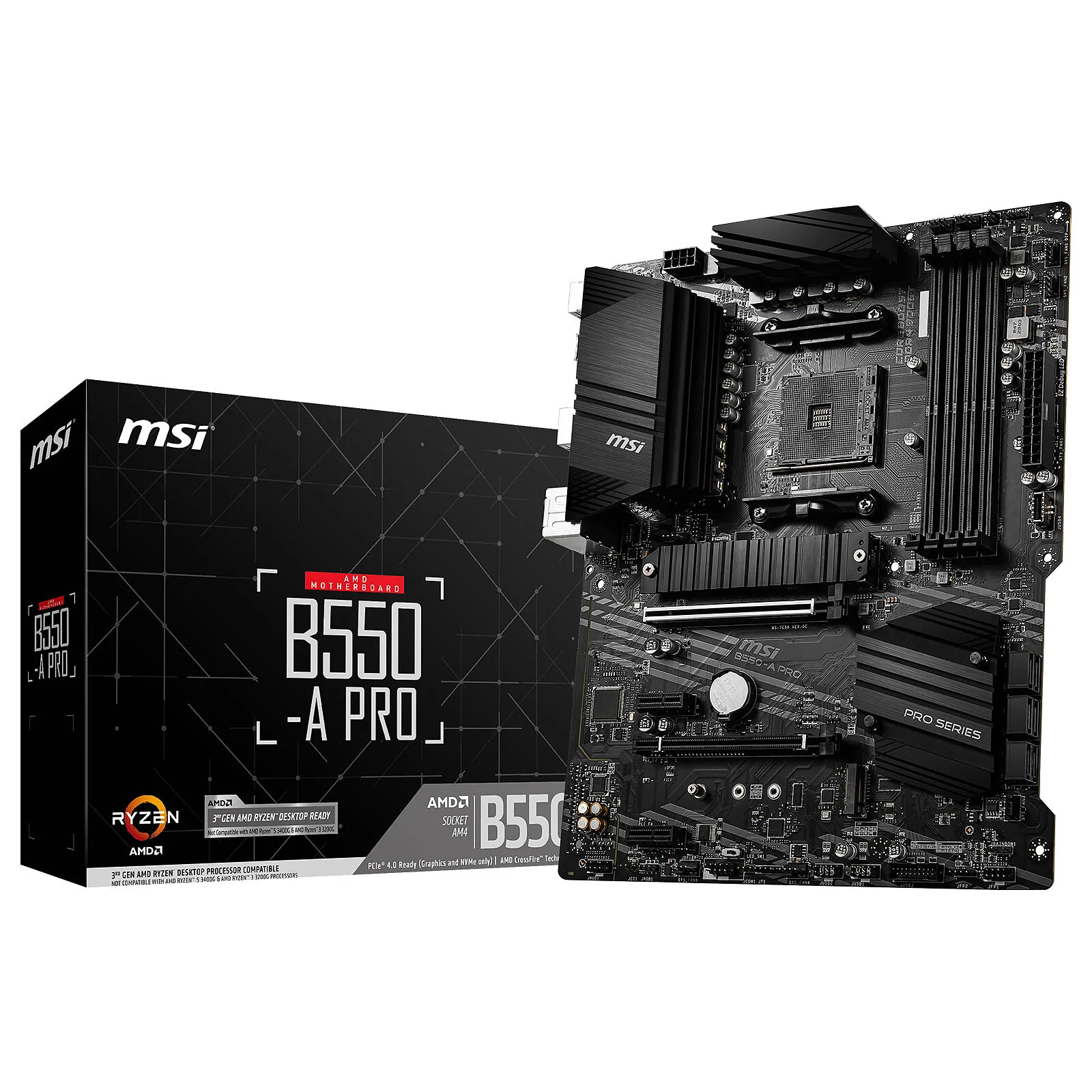 MSI B550-A PRO Carte mère ATX Socket AM4 AMD