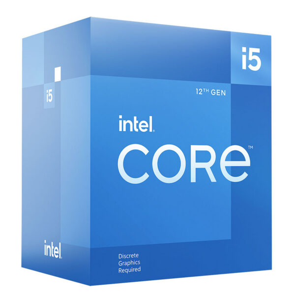 CPU Intel Core i5-12400F (2.5 GHz / 4.4 GHz) - Tray version. AVEC CONFIG