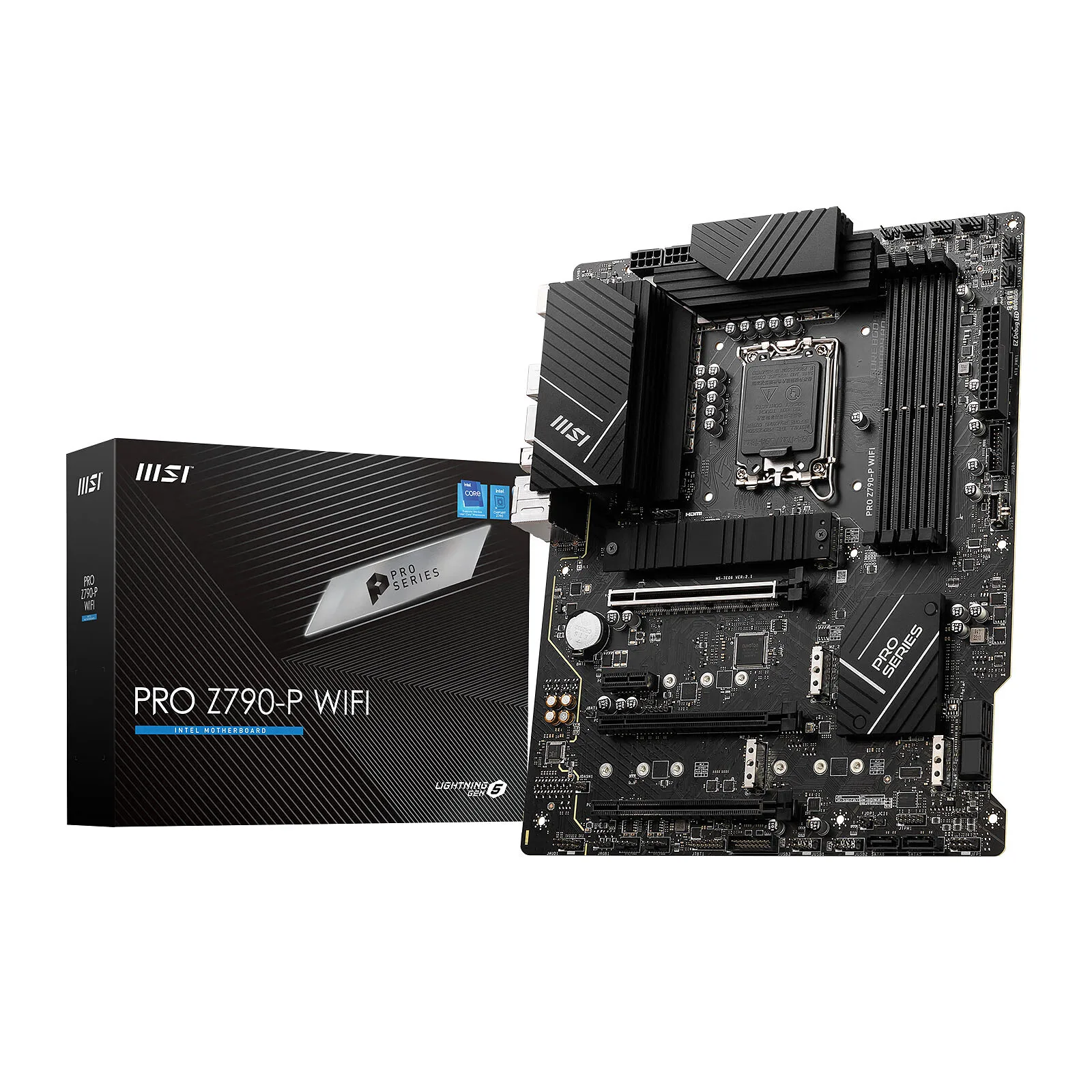 MSI Pro Z790-P Wi-Fi Intel DDR5 – carte mère (avec config)