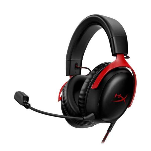 Casque Gamer Filaire – HyperX Cloud III – pour PC & console –Rouge
