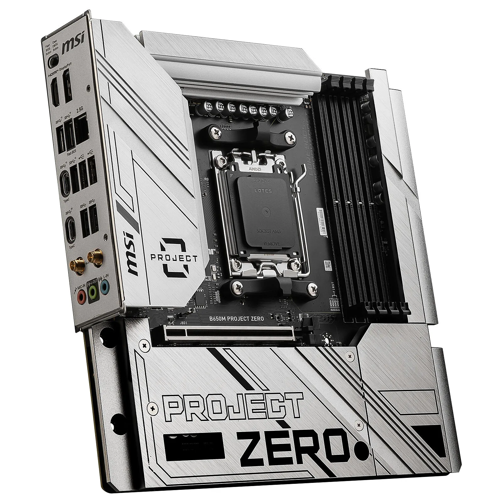 MSI B650M Project Zero AM5 (avec config) – Image 2