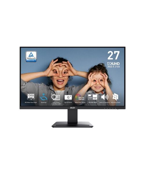 ECRAN PC MSI PRO MP273U 27" - 4K, IPS POUR DESIGNER
