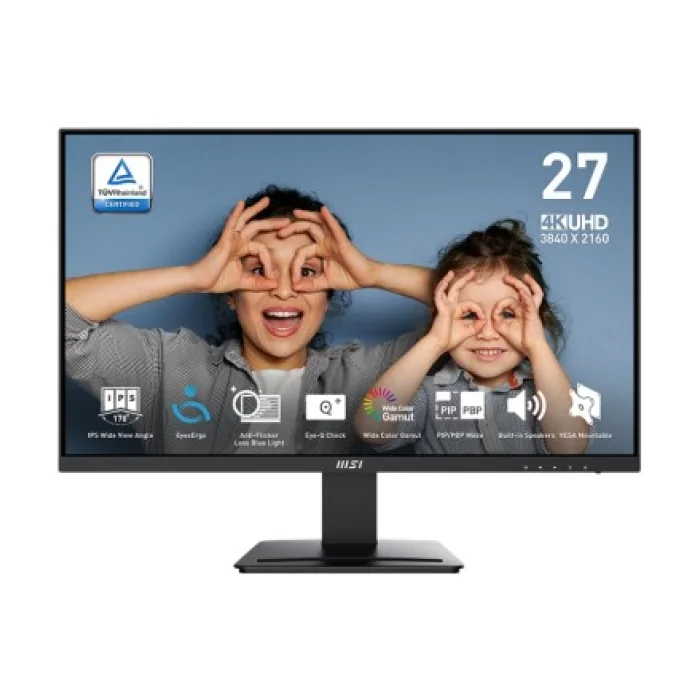 Écran PC MSI Pro MP273U 27" – 4K, IPS pour Designer