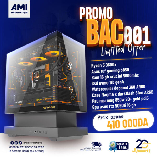 CONFIG AMI | PROMO BAC 001