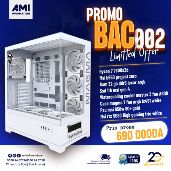 CONFIG AMI | PROMO BAC 002