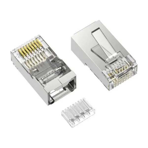 Connecteur RJ45 Cat6 blindé avec insert