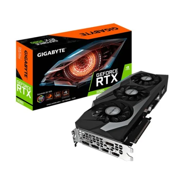 Gigabyte GeForce RTX 3080 Gaming OC 10G avec sa boîte