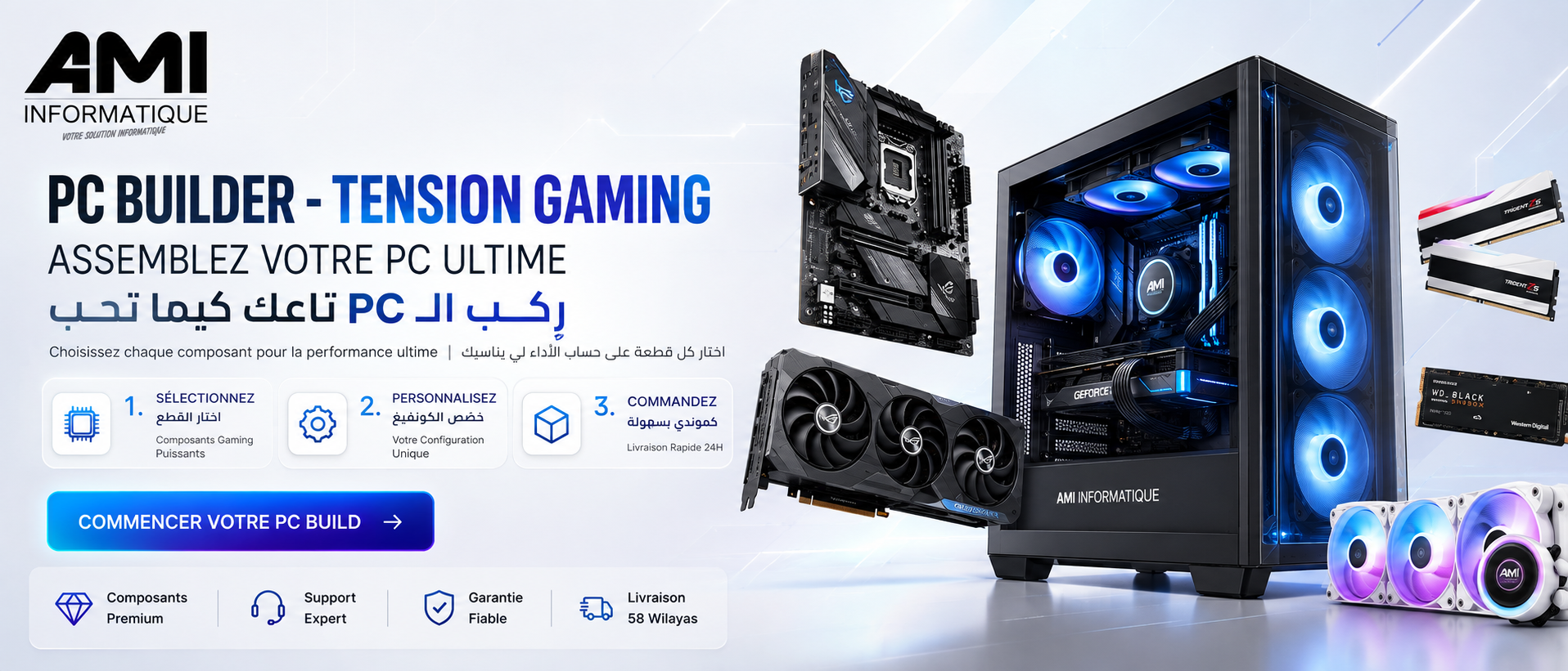 PC Builder - Configurez votre PC Gamer